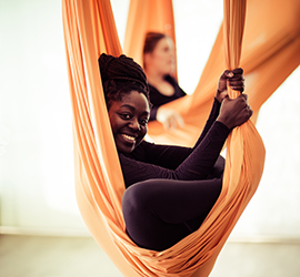 Aerial yoga teacher training