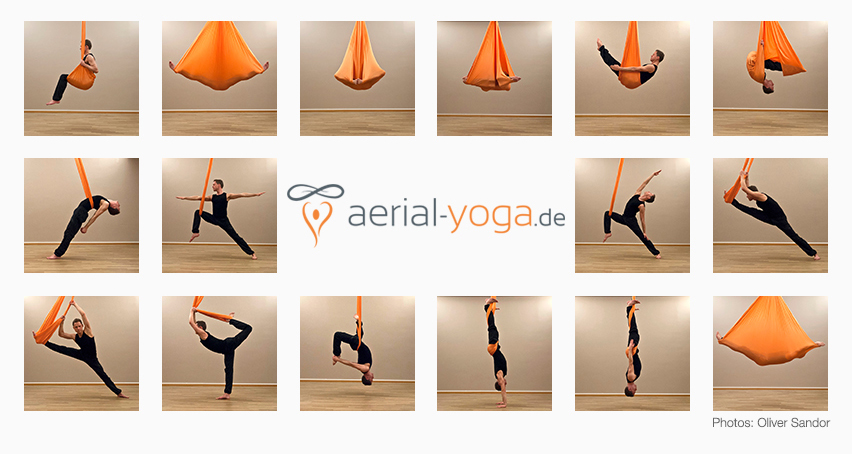 Aerial Yoga Übungen für Einsteiger